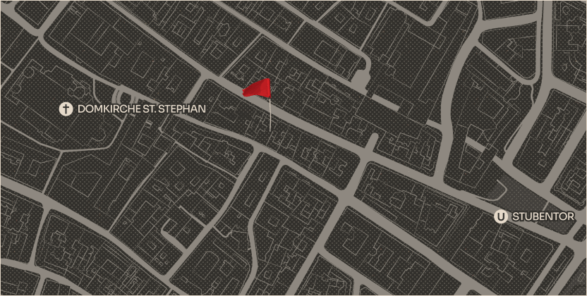 Balls&Clubs Vienna map